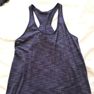 Lululemon bluish purple tank top size 8